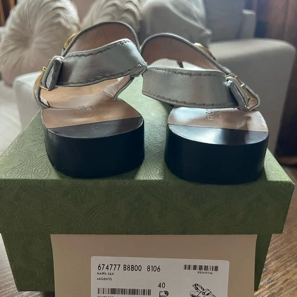 Gucci Women’s sandals with Horsebit - Picture 5 of 13